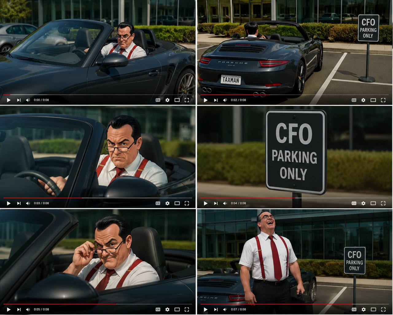 Taxman Takes CFO Parking